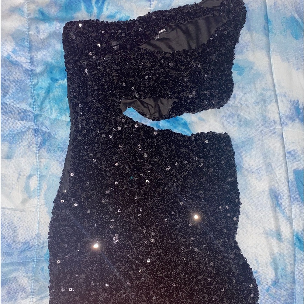 Black embellished dress size small!